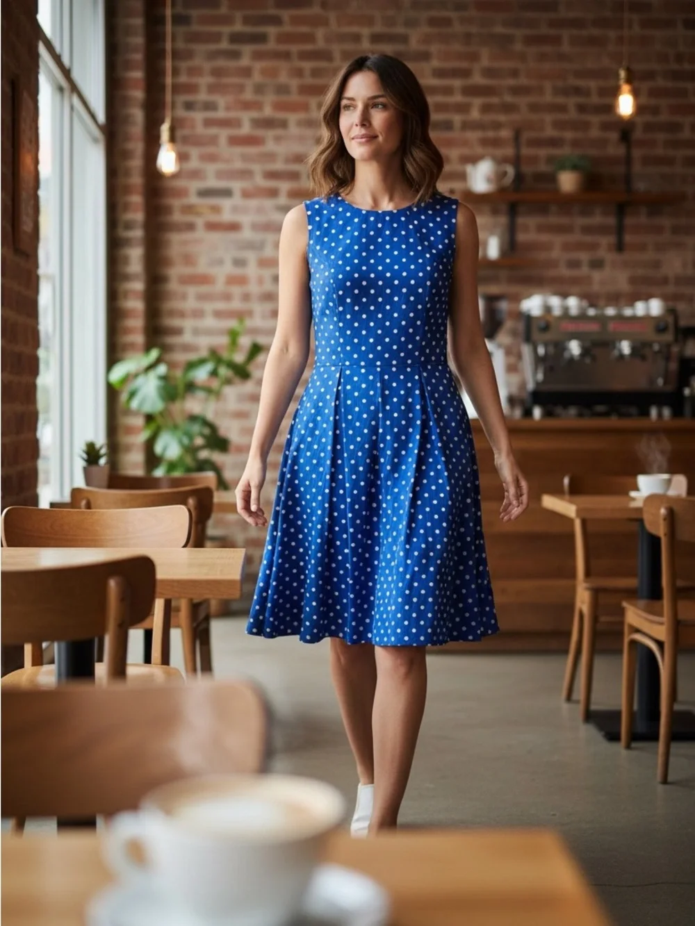 Liz Claiborne sleeveless midi